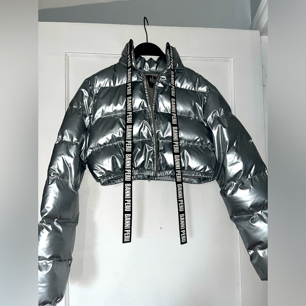 Banni Peru Metallic Puffer Jacket | Small